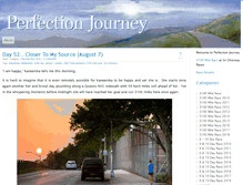Tablet Screenshot of perfectionjourney.org